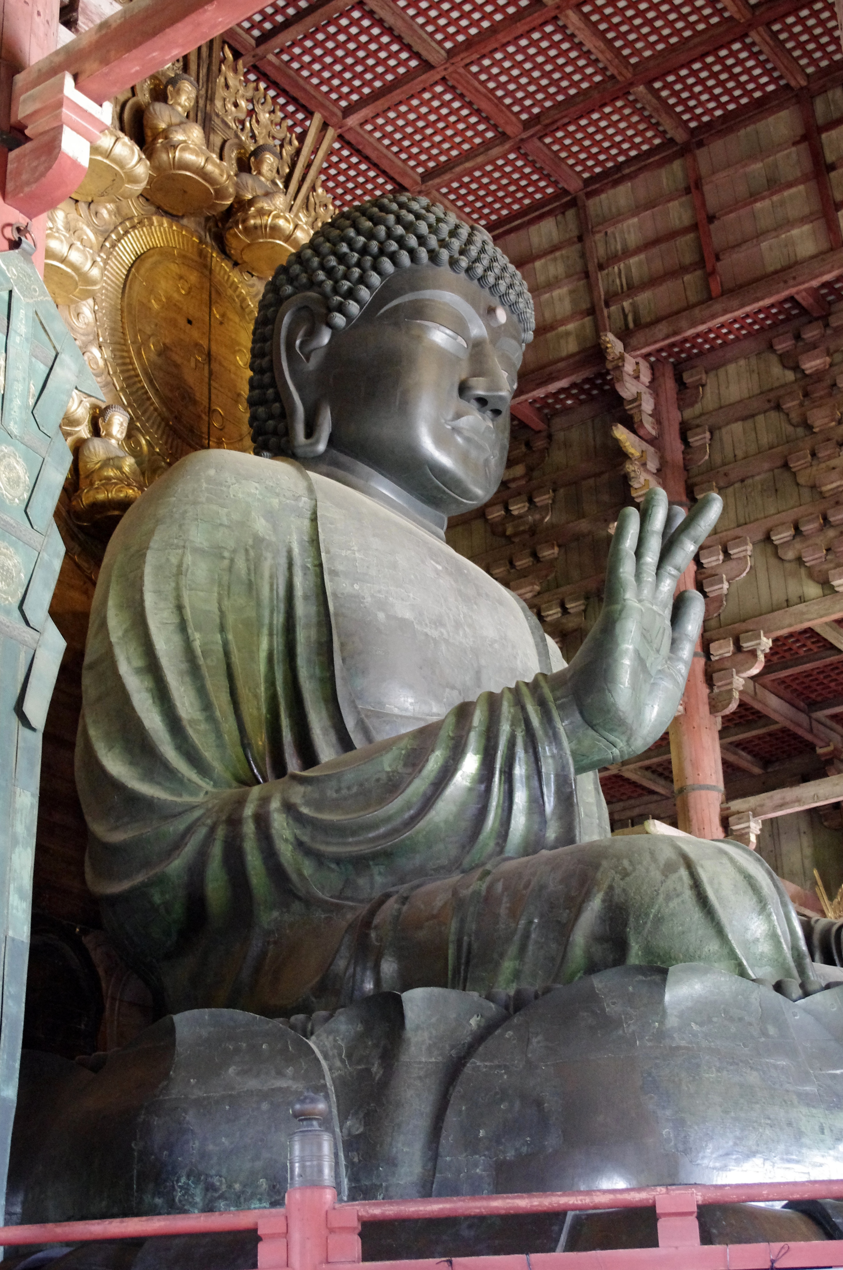 The Great Buddha (Daibutsu) of Todai-ji