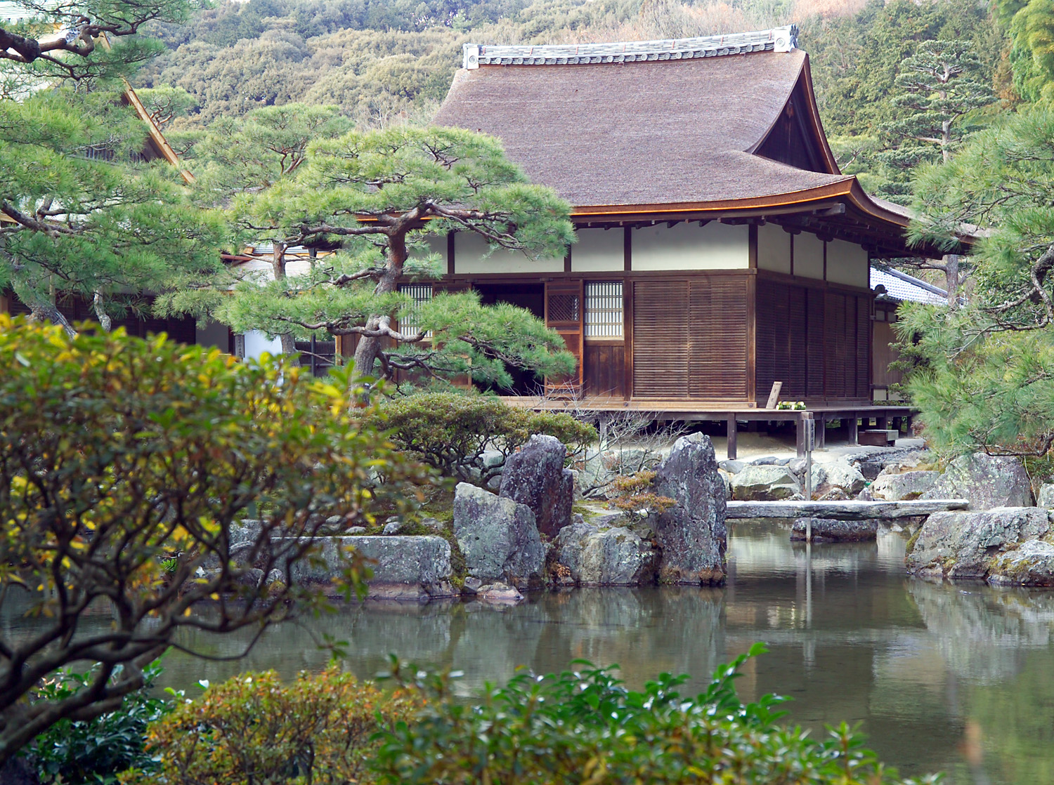 The Togudo hall at Ginkaku-ji