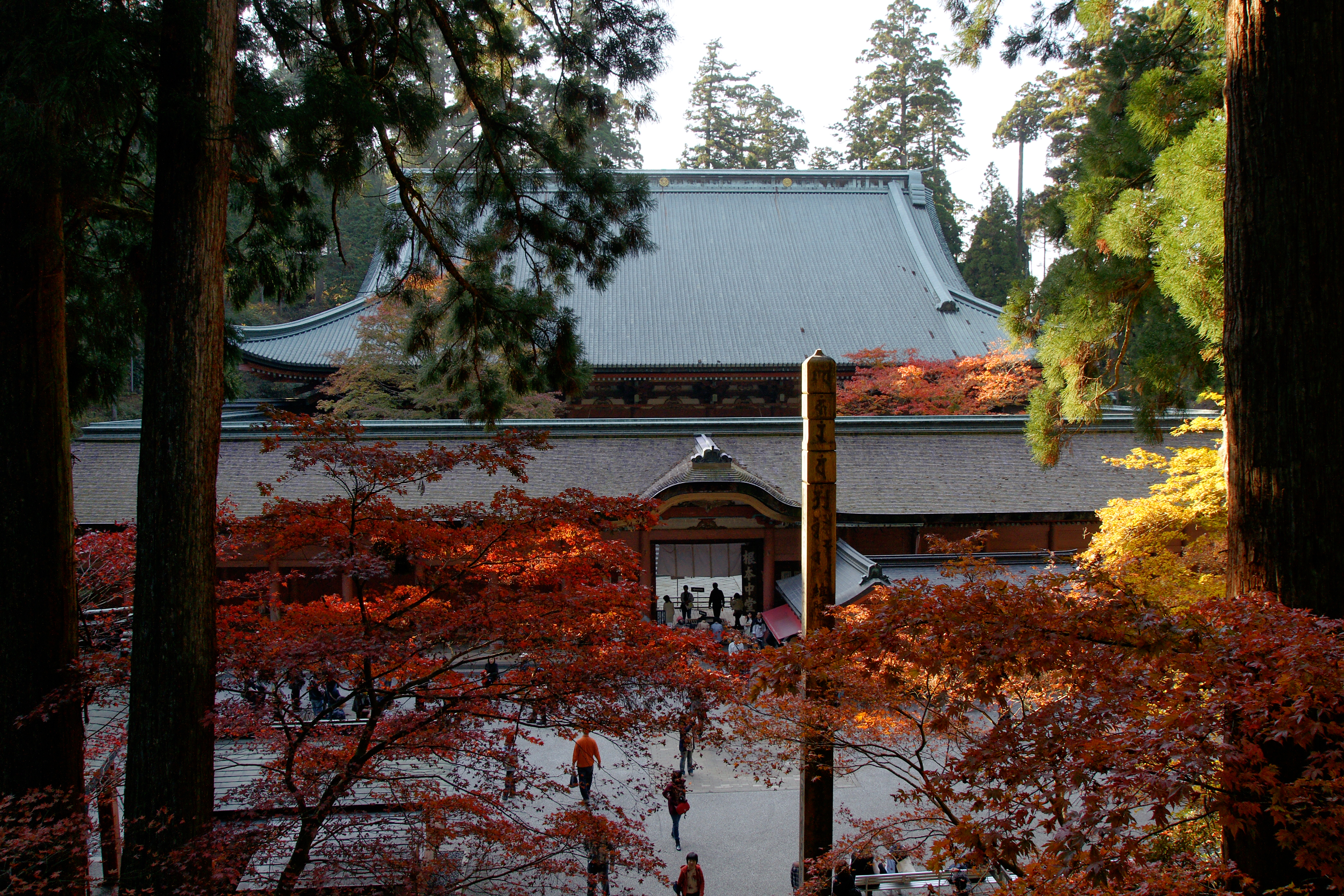 The Konpon Chudo main hall of Enryaku-ji